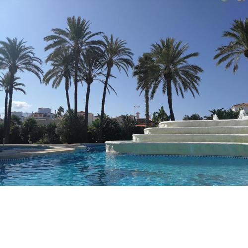 Estudio con Piscina, Playa y Wifi
