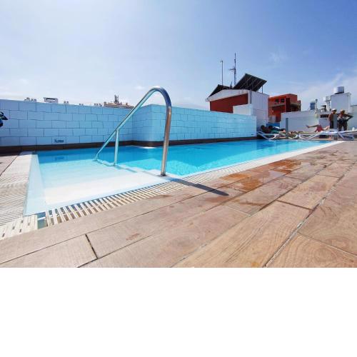 Estudio PP con Wifi,piscina en azotea, sin balcon