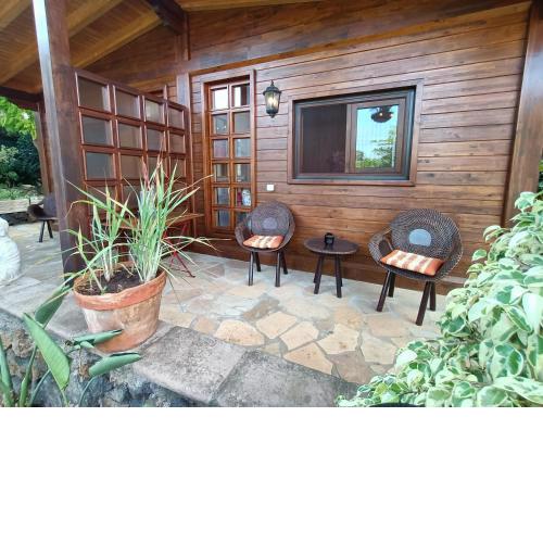 Estudio rojo en finca privada