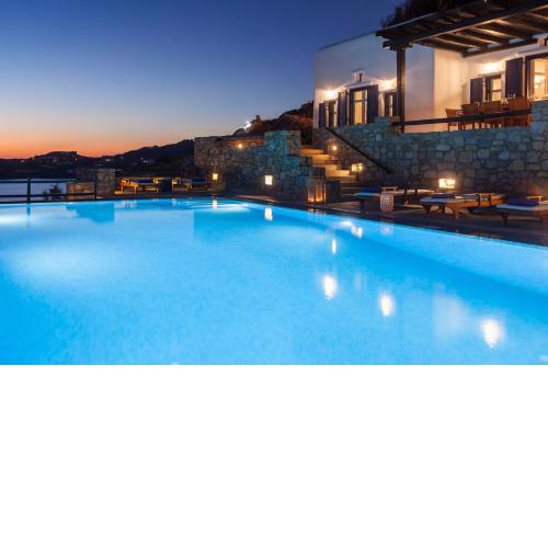 Excellent Mykonos Villa Villa Athena 5 Bedrooms Stunning Sea Views Psarrou