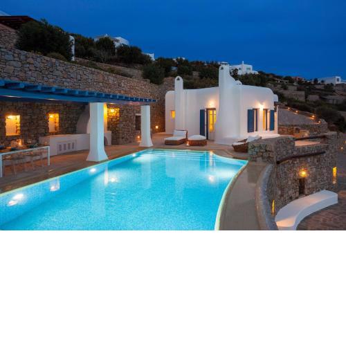 Excellent Mykonos Villa Villa Daphne 3 Bedrooms Stunning Sea Views Psarrou