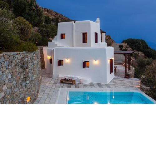 Excellent Mykonos Villa Villa Eirene 4 Bedrooms Stunning Sea Views Psarrou