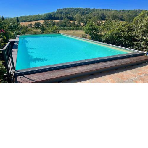 Exclusive pool - wondrous views - biological Gardens - pool house - 11 guests
