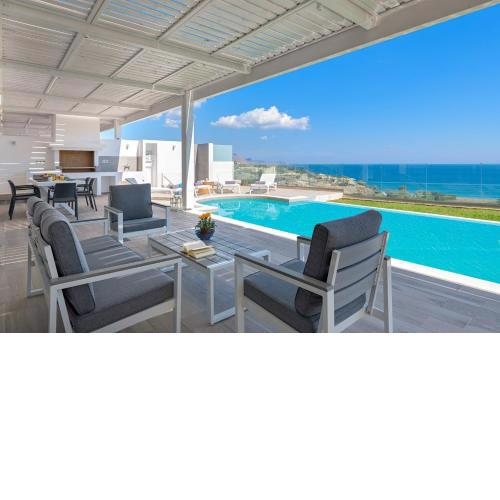 Executive Rhodes Villa Villa Nissos Stunning Sea Views 3 Bedrooms Lindos