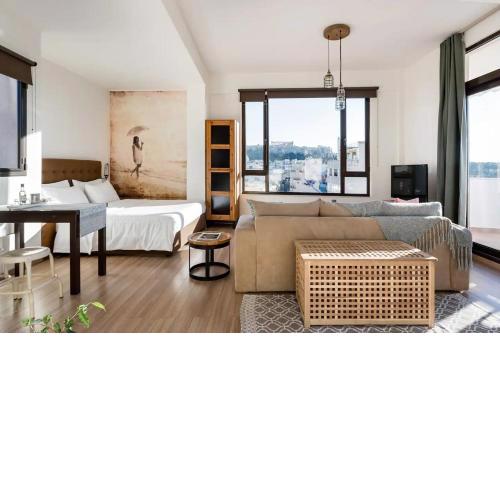 Explore Nightlife Near an Apartment With an Acropolis View