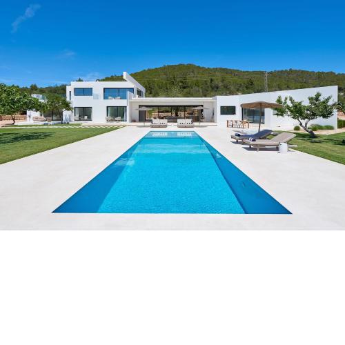Exquisite Ibiza Villa Can Pegaso Grande Privileged Minimalist Style 16 guests San Juan