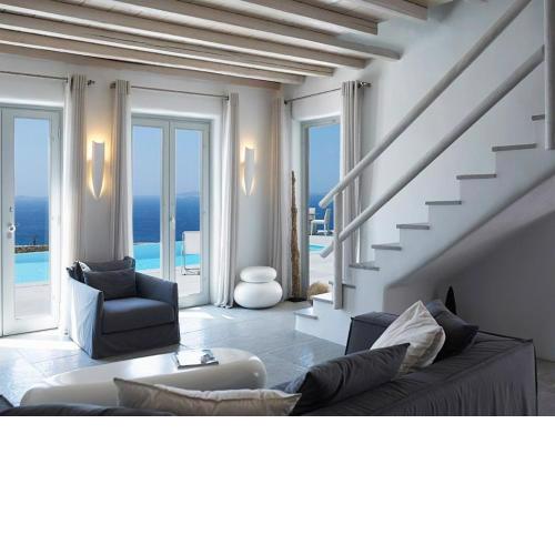 Exquisite Mykonos Villa Villa Superior 4 Bedroom Private Pool Sea View Houlakia