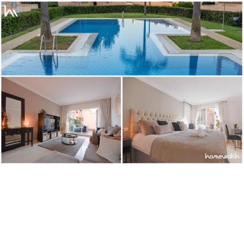 Fabulous Property in Los Jardines de Santa Maria Golf with 24h Swimming Pools and Services