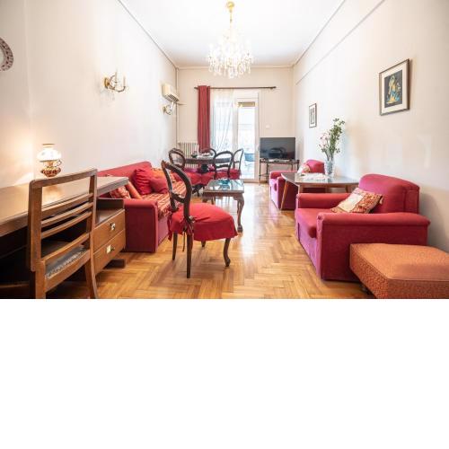 Family apartment at Kalithea 2 bedrooms 4 pers