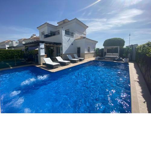 Family friendly La Torre Golf Resort Villa with a private heated jacuzzi pool