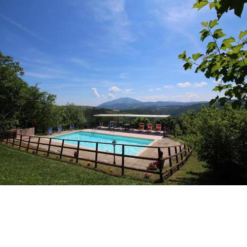 Farmhouse in Apecchio with Swimming Pool, Patio, Garden, BBQ