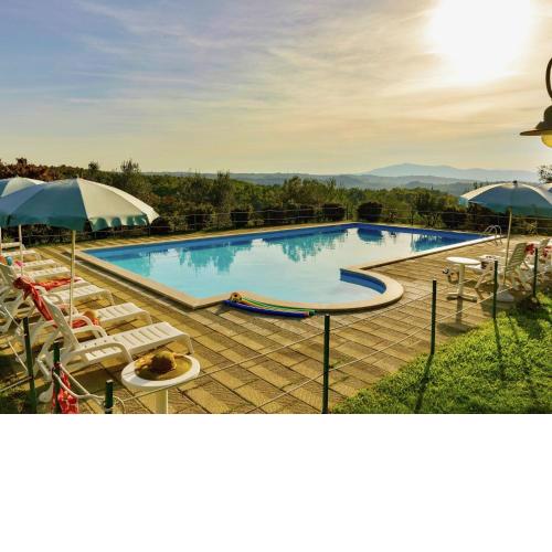 Farmhouse with air conditioning private terrace and pool