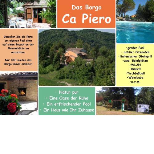 Ferienhaus Ca Piero mit Pool bis 12 Personen