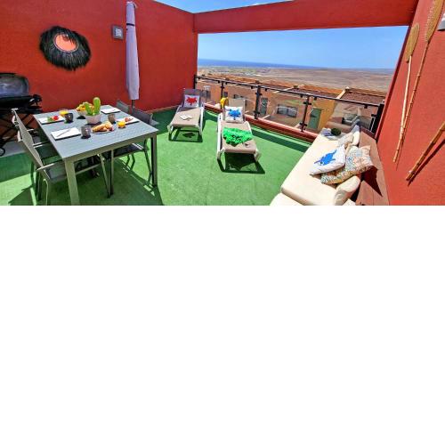 Ferienhaus CASA CALETA - Caleta Fuste - Meerblick - Pool - Glasfaserinternet