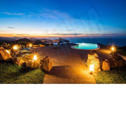 Ferienhaus mit Privatpool für 6 Personen ca 100 m in Castelsardo, Sardinien Anglona