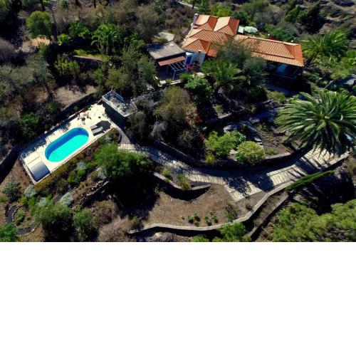 Ferienvilla Finca Tijarafe mit beheiztem Pool