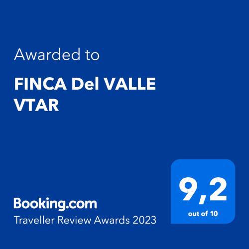 FINCA Del VALLE VTAR