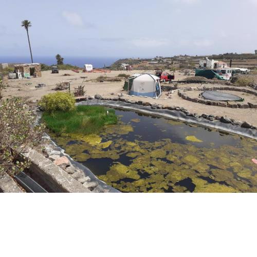 Finca La Suerte Tents big kitchen hot shower
