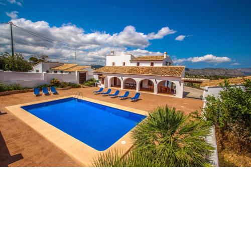 Finca Pere - panoramic hillside holiday house in Benissa