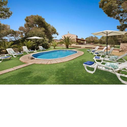 Finca Son Felip, aire acondicionado, wifi, piscina, barbacoa, parking, cerca de la playa