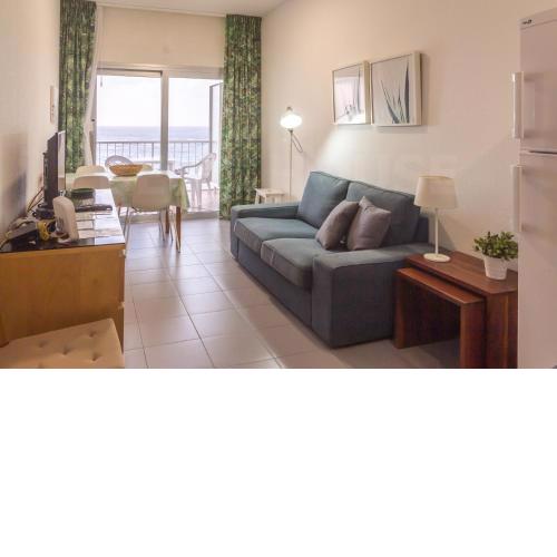 First Line with Terrace in Las Canteras Beach.