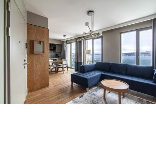 Flat with Panoramic Bosphorus View in Cihangir