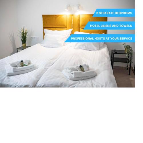 Free Parking -Corvin Palace Residence-3BDRM,6ppl,Wifi,AC