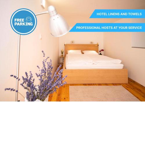 Free parking! Linden apartment, AC, Smart TV, WIFI