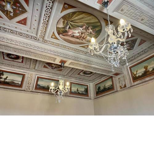Frescoed Ceiling Historic Building
