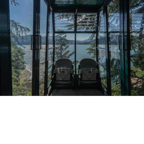 Front Lake Apartment with private Funicular