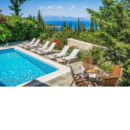 Garden House, up to 8px 1km from Fiskardo