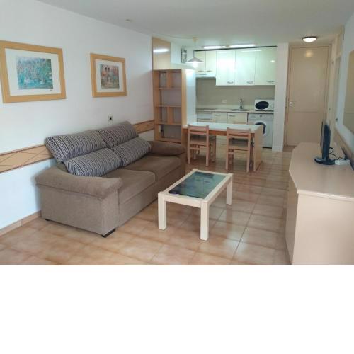 Garden view apartment in Las Galletas