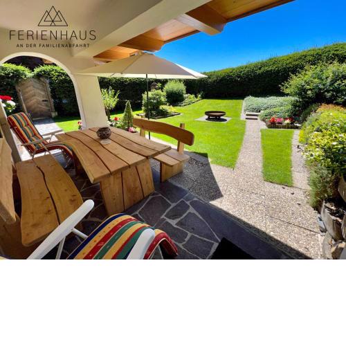 Gartenwohnung an der Familienabfahrt
