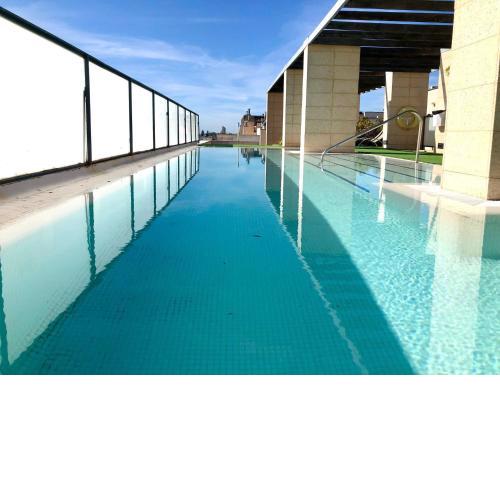 GATU PREMIUM MARISMAS, terraza, parking, piscina y aire acc