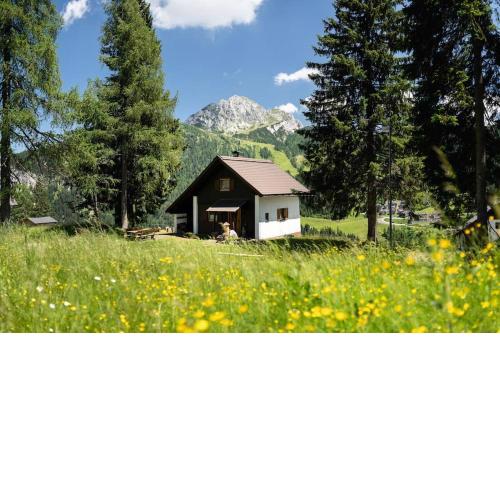 Gemütliche Berghütte in den Alpen