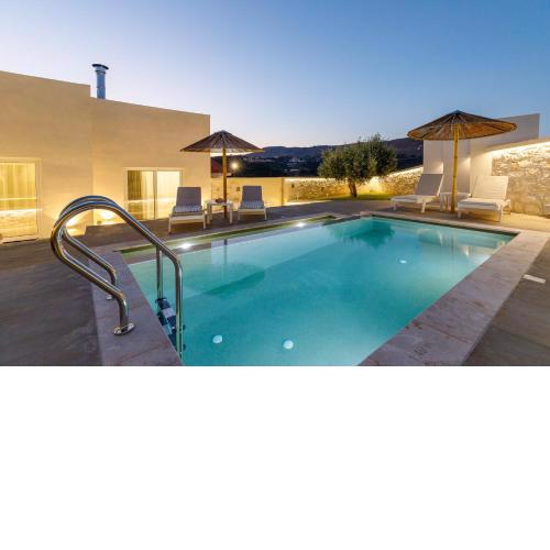 Georgioupoli Villa with heated private pool and BBQ