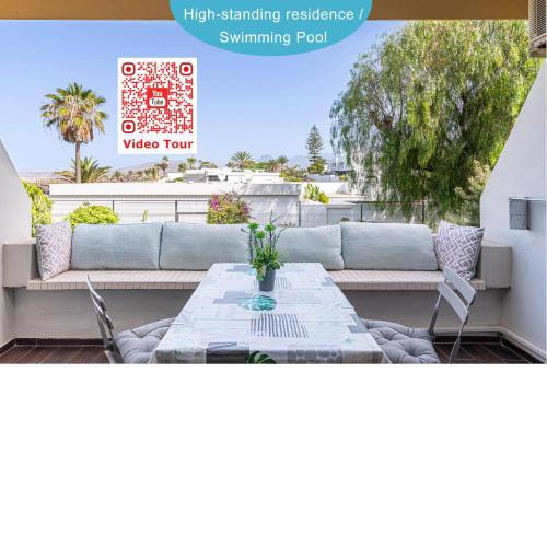 GO2TENERIFE Apart'Costa Terrace, Swimming pool & Parking