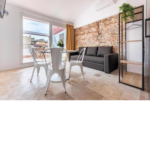 Gran Atico duplex con Barbacoa y Terraza en Barri Port Maritim
