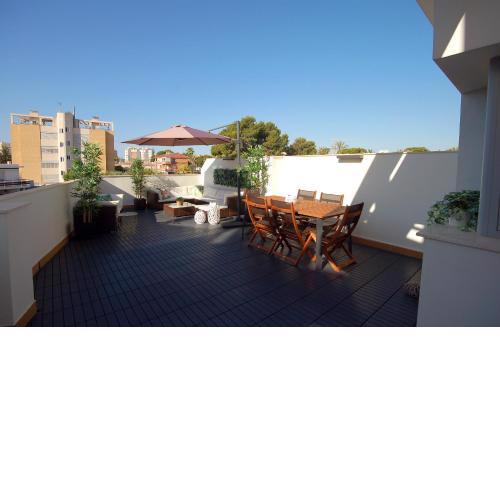 Gran terraza Muchavista San Juan Alicante