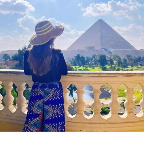 Great Pyramid Golf view