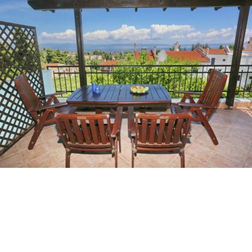 Grecia-Penisola Calcidica "My Romantic House Sea Wiew Terrace" Wi-Fi, BBQ, Garden,Parking