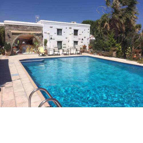 Guesthouse in Drios, Paros island, Greece.