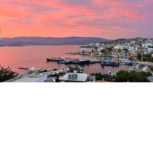 Güllük de Deniz manzaralı daire