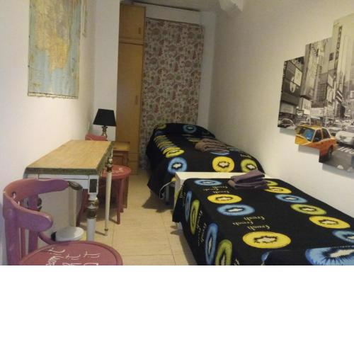 Habitación dos camas centro Gandia