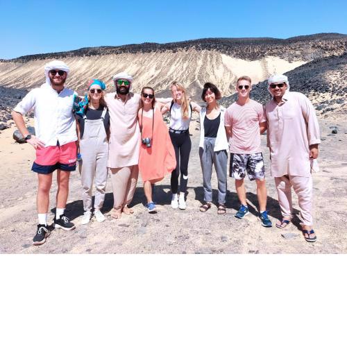 Haking & camping trip white desert