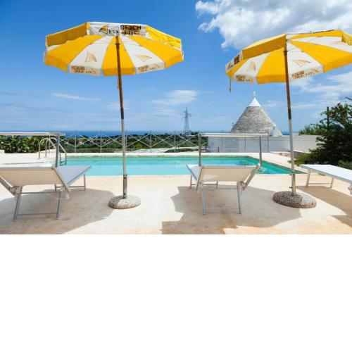 HelloApulia - Panoramic Trullo Blue Ocean View