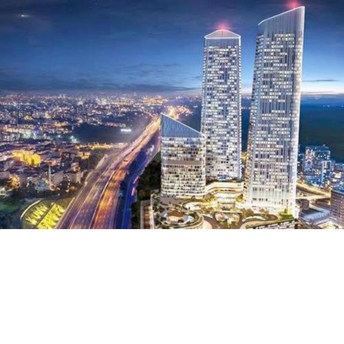 Highest Luxury Tower Skyland Istanbul Studio Apartment