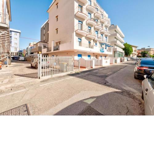 Homely Apartment in Rimini with Balcony