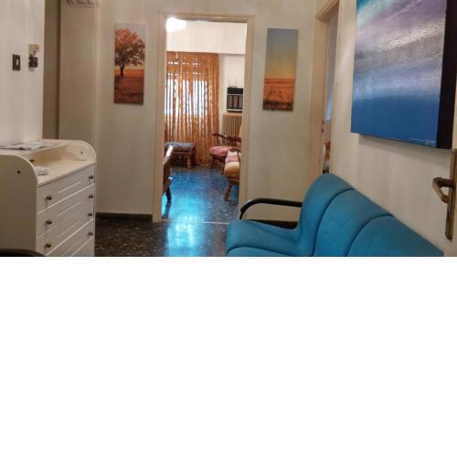 House furnished with garage, yard near Park at Amfiali Piraeus Port