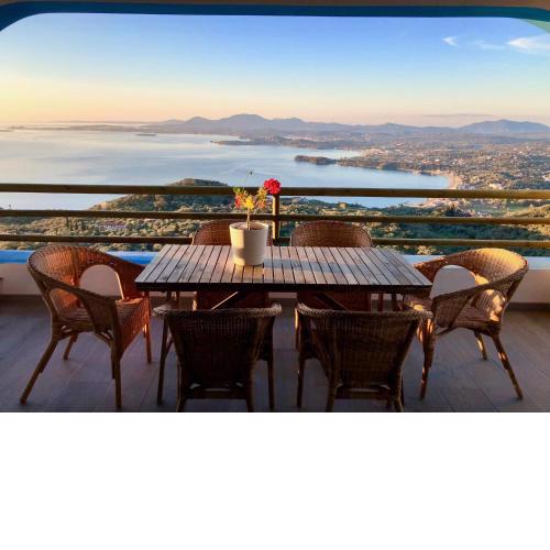 House Teigan of Villa Intaba Breath Taking Sea Views Corfiot Riviera Corfu Island Greece with Pool close to Ipsos Beach